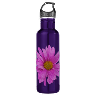 Gerbera-Gänseblümchen Edelstahlflasche