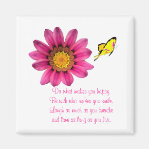 Gerbera-Gänseblümchen Magnet