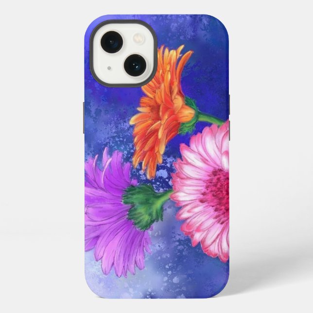 Gerbera iPhone-Hülle schöne Blumen iPhone Hülle (Rückseite)