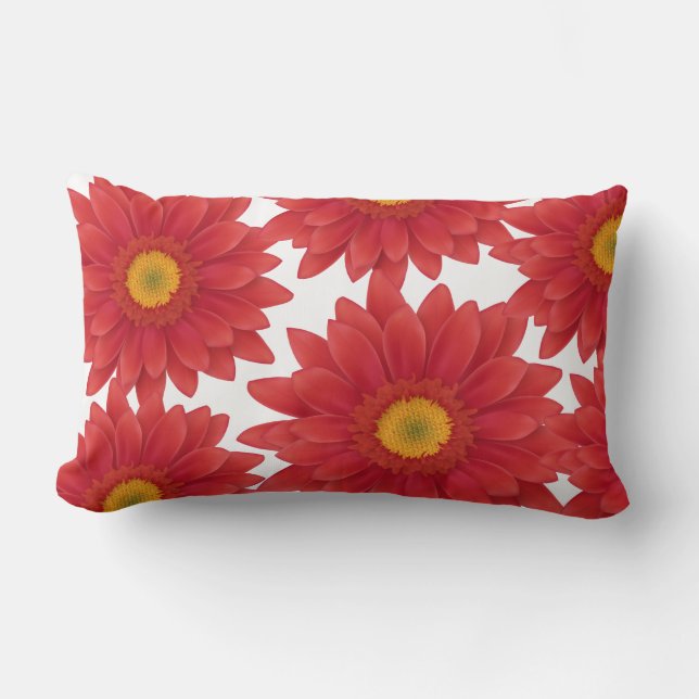 Gerbera Lendenkissen (Vorderseite)