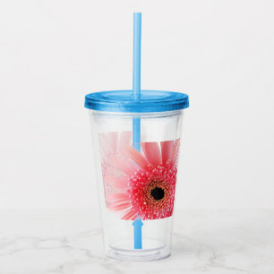 Gerbera-Margerite Poster Acryltrinkbecher