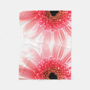 Gerbera-Margerite Poster Fleecedecke