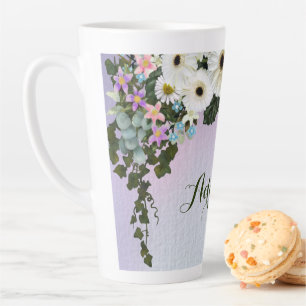 Gerbera-Margeriten-Girlande Milchtasse