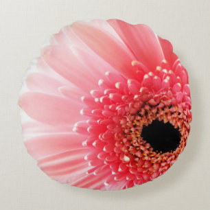 Gerbera-Marguerite  Rundes Kissen