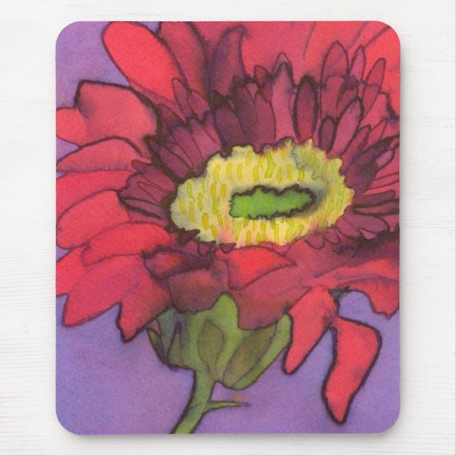 Gerbera Mousemat Mousepad (Vorne)