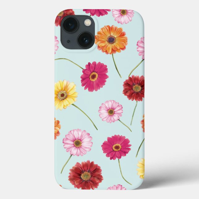 Gerbera,pink,red,orange,yellow  Case-Mate iPhone hülle (Rückseite)