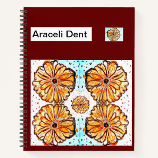 Gerberas Café Notizbuch