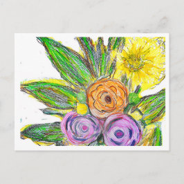 Gerberas Daisy Postkarte