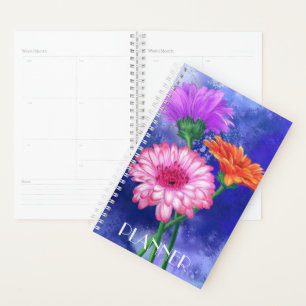 Gerberas Planner Planer