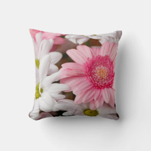 Gerberas und Chrysanthemas Cushion Kissen