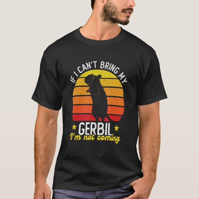 Gerbil Owner Gerbillinae Rodent Pet Guinea Pig Ham T-Shirt (Vorderseite)