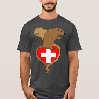 Gerbil Schweiz dunkel 1 T-Shirt
