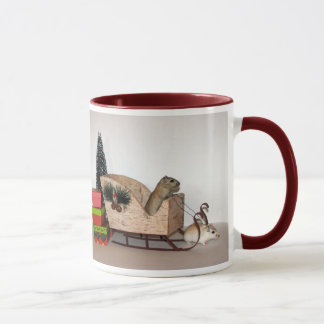 Gerbil-WeihnachtsTasse Tasse