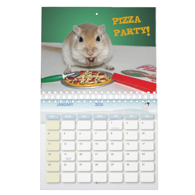 Gerbils 2010 kalender (Jan 2026)