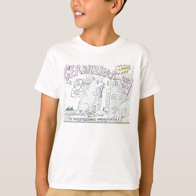 Gerbilzilla T-Shirt (Vorderseite)