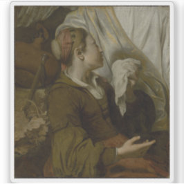 Gerbrand van den Eeckhout - Hagar Weeping Aufkleber