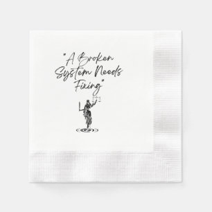 Gerechtigkeit für alle: Reparieren Sie das kaputte Serviette