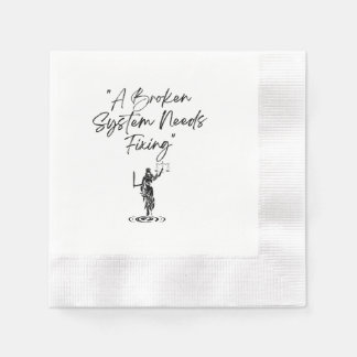 Gerechtigkeit für alle: Reparieren Sie das kaputte Serviette