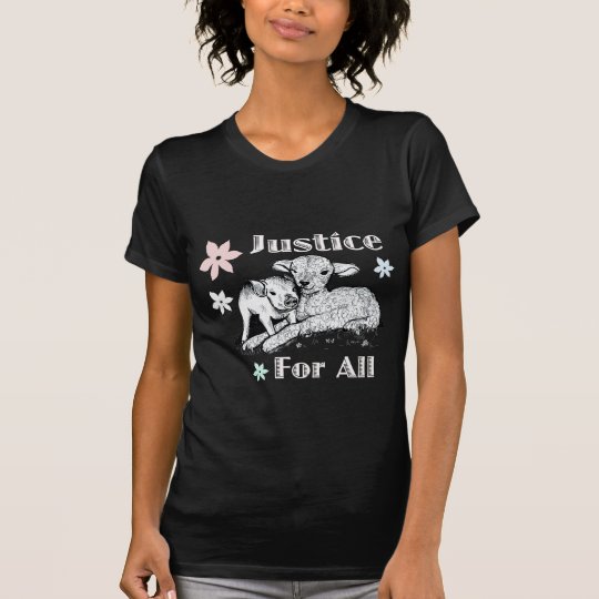 Gerechtigkeit für alles Tierrecht-Shirt T-Shirt