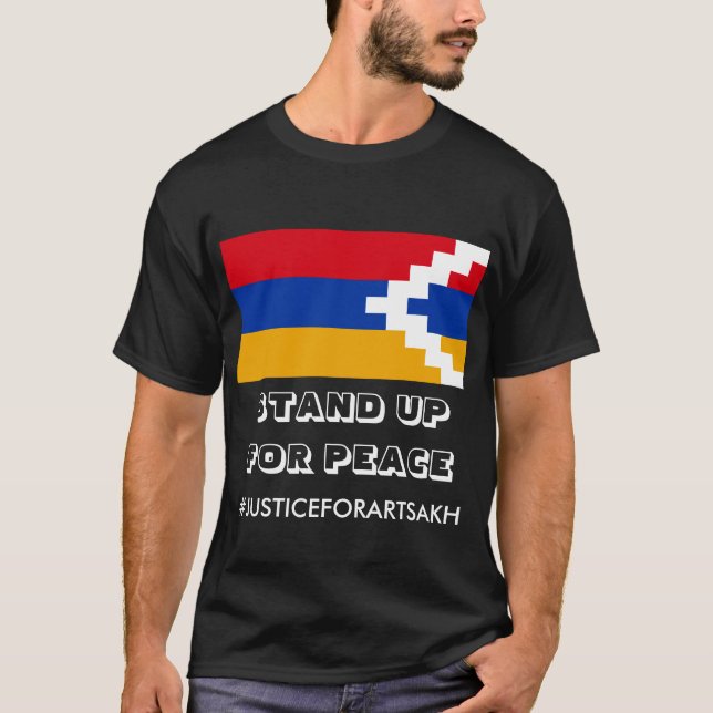 Gerechtigkeit für Artsakh Shirt (Vorderseite)