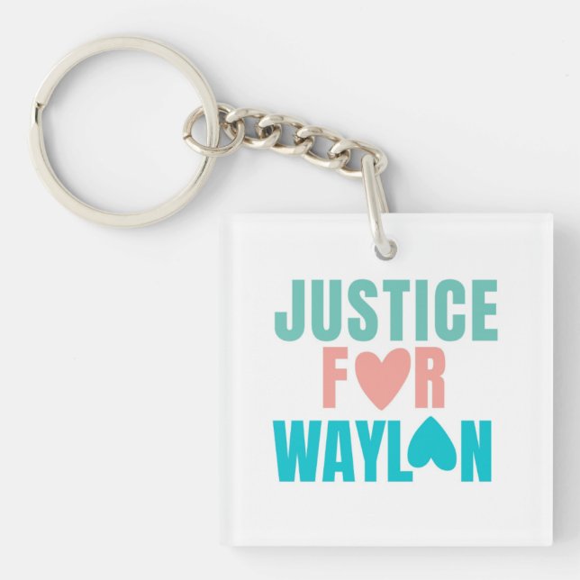 Gerechtigkeit für den Schlüsselanhänger Waylon (Vorderseite)