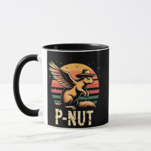 Gerechtigkeit für Erdnuss Das Eichhörnchen P’nut P Tasse