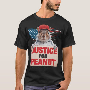 Gerechtigkeit für Erdnuss Das Eichhörnchen T-Shirt