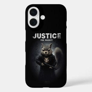 Gerechtigkeit für Erdnuss, das Eichhörnchen-Telefo iPhone 16 Hülle