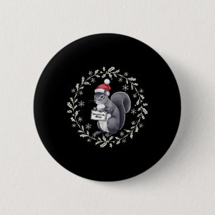 Gerechtigkeit für Erdnuss Das Eichhörnchen - Weihn Button