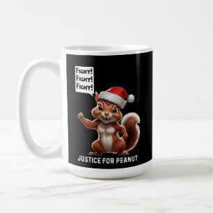 Gerechtigkeit für Erdnuss Weihnachten MAGA Kaffeetasse