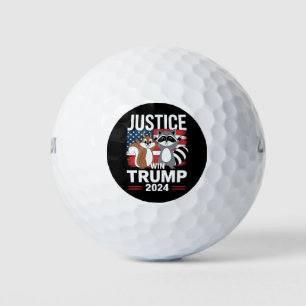 Gerechtigkeit Für Peanut Win Trump 2024 Golfball