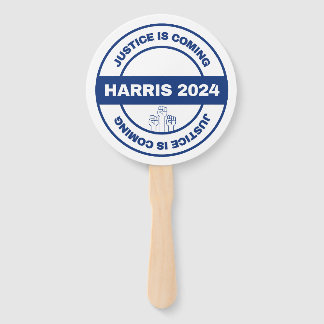 Gerechtigkeit kommt | Kamala harris Walz Election Fächer