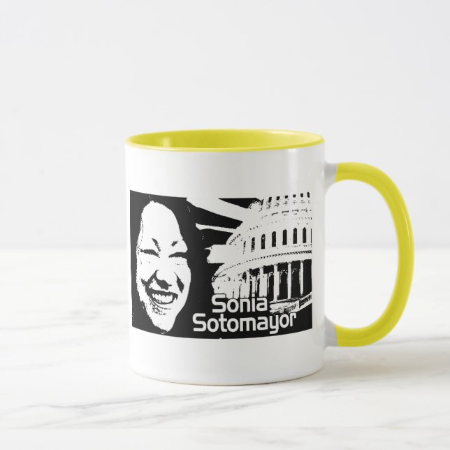 Gerechtigkeit Sonia Sotomayor Tasse (Rechts)