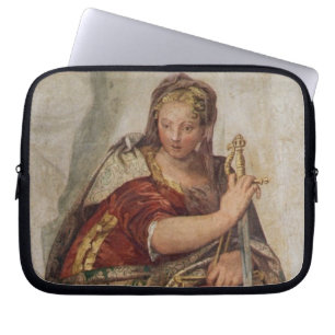 Gerechtigkeit, von den Wänden des Sacristy Laptopschutzhülle