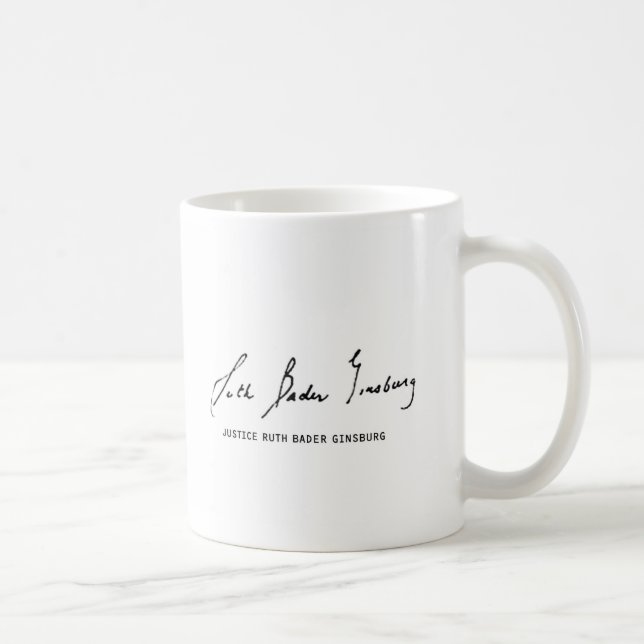 Gerechtigkeits-Ruth- Bader GinsburgTasse Kaffeetasse (Rechts)