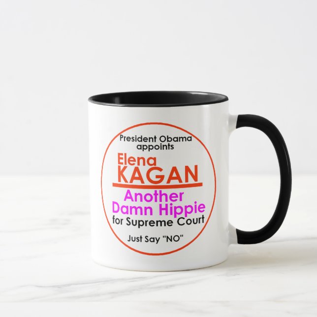 Gerechtigkeits-Tasse Elena Kagan Tasse (Rechts)