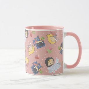 Gerechtigkeitsliga Chibi Holiday Present Pattern Tasse