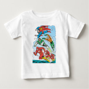 Gerechtigkeitsliga - Gruppe 3 Baby T-shirt
