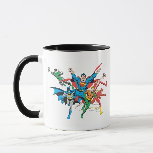Gerechtigkeitsliga - Gruppe 4 Tasse (Links)