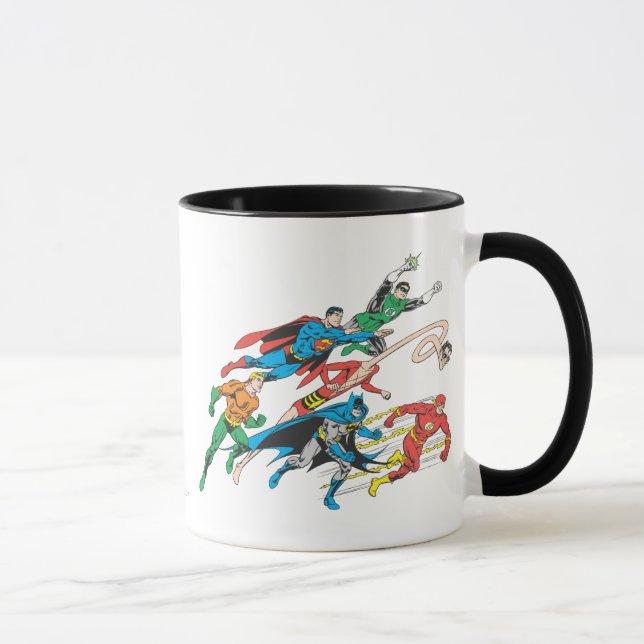 Gerechtigkeitsliga - Gruppe 5 Tasse (Rechts)