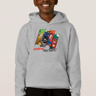 Gerechtigkeitsliga "Heroische Feiertage" Hoodie