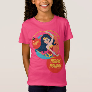 Gerechtigkeitsliga Woman Holiday Bauble T-Shirt