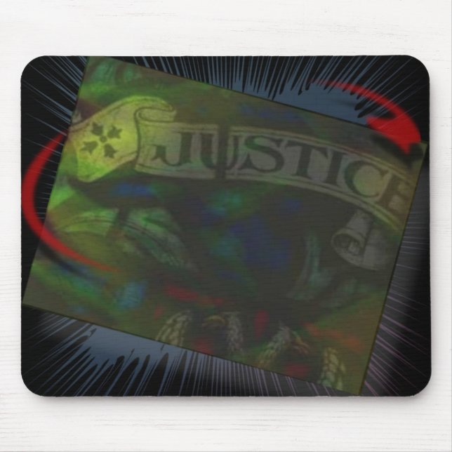 GerechtigkeitsMausunterlage Mousepad (Vorne)