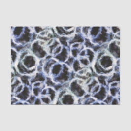gerecycelt Indigo shibori: Seidenpapier