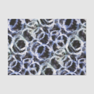 gerecycelt Indigo shibori: Seidenpapier