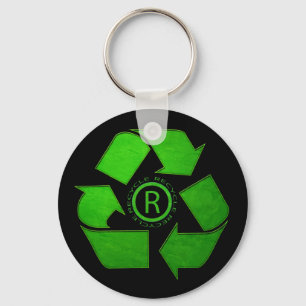 Gerecycelt Logo von Shirley Taylor Schlüsselanhänger