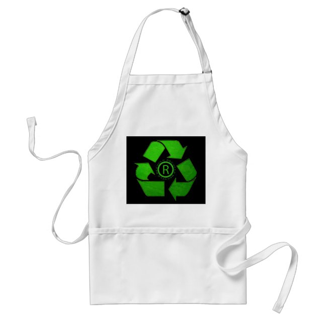 Gerecycelt Logo von Shirley Taylor Schürze (Vorne)