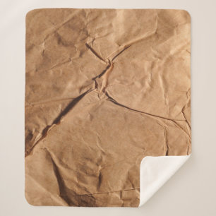 Gerecycelt Packpapier. Textur. Sherpadecke