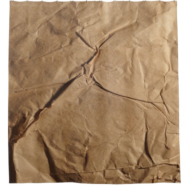 Gerecycelt Papier: Öko-freundliche Textur. Duschvorhang (Vorderseite)