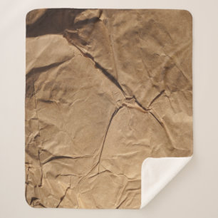 Gerecycelt Papier: Öko-freundliche Textur. Sherpadecke